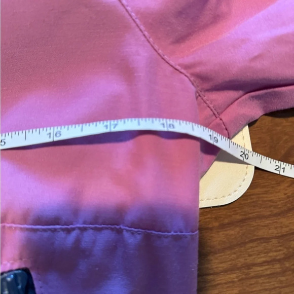 Vintage Nils Pink Half Zip Pullover Coat 8 Small - Picture 7 of 7